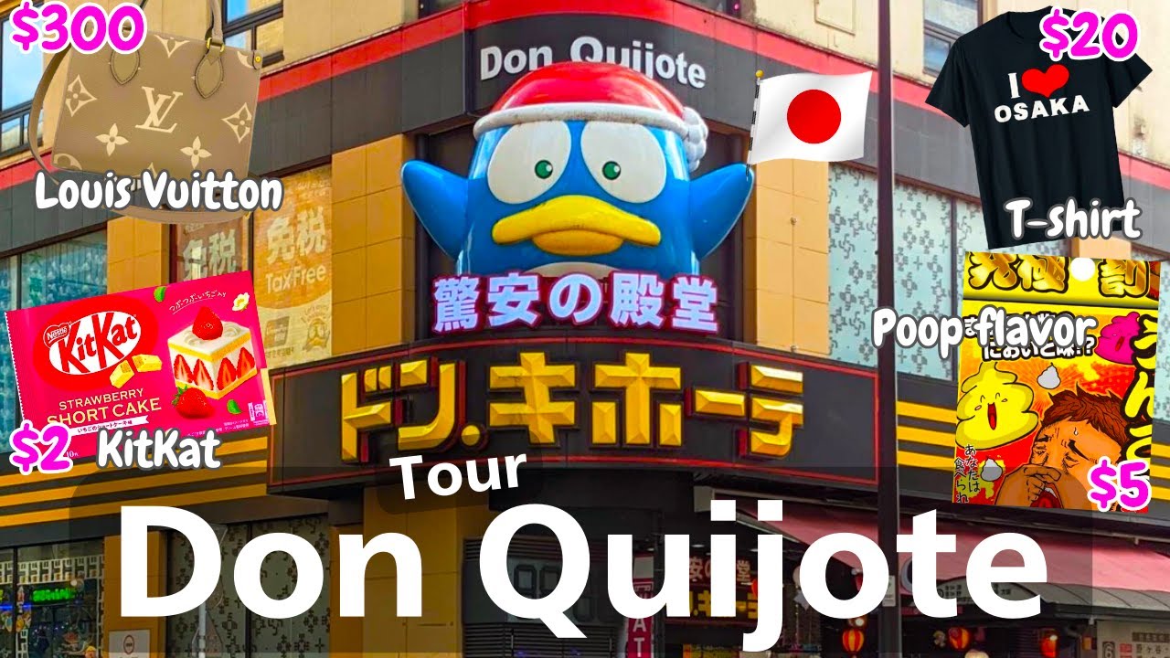 Don Quijote Shopping Tour, Travel Osaka 🇯🇵 - Alo Japan