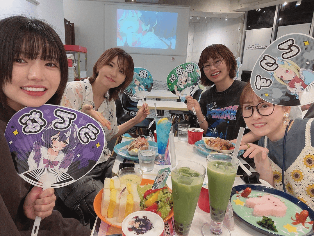 Izumi Fuuka, Kazama Mayuko, Ikeda Misaki, and Sugiura Shiori at the ...