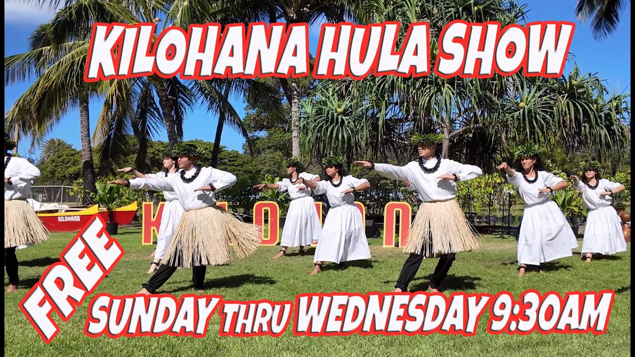 Kilohana Hula Show at the Waikiki Shell August 7, 2024 Free Hula Show