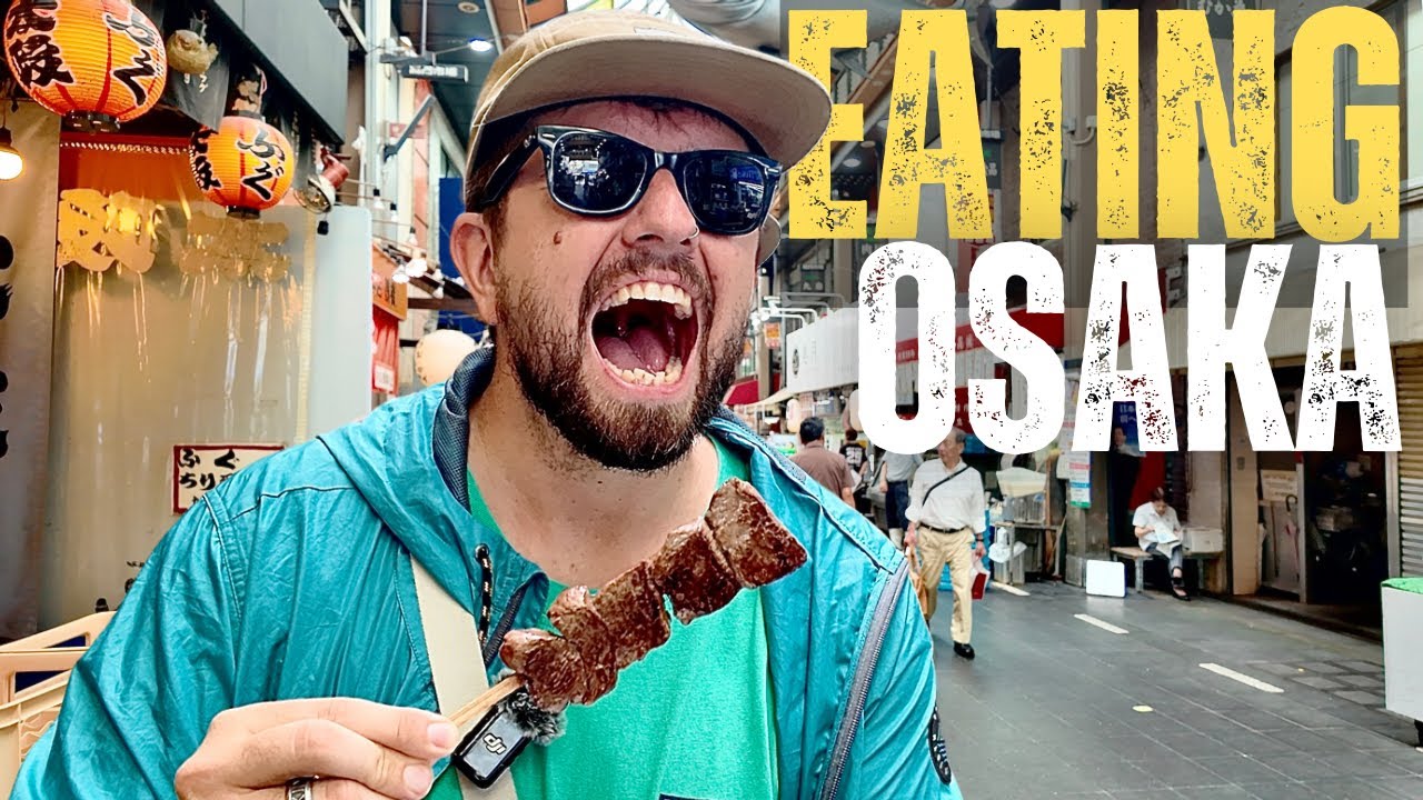 OSAKA “Japan’s Kitchen” The Best Food In Japan? 🇯🇵 - Alo Japan