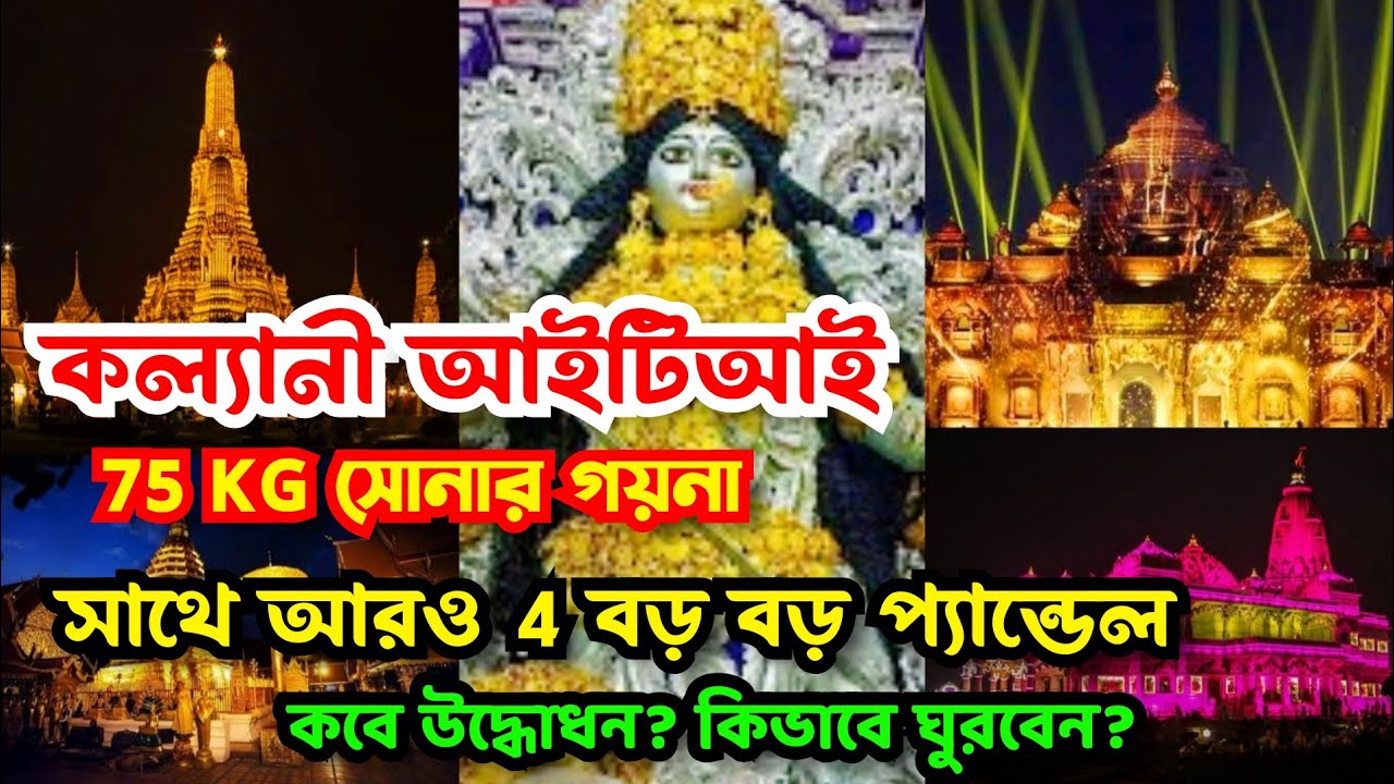 Kalyani ITI More Durga Puja 2024 Durga Puja 2024 Top 5 durga puja