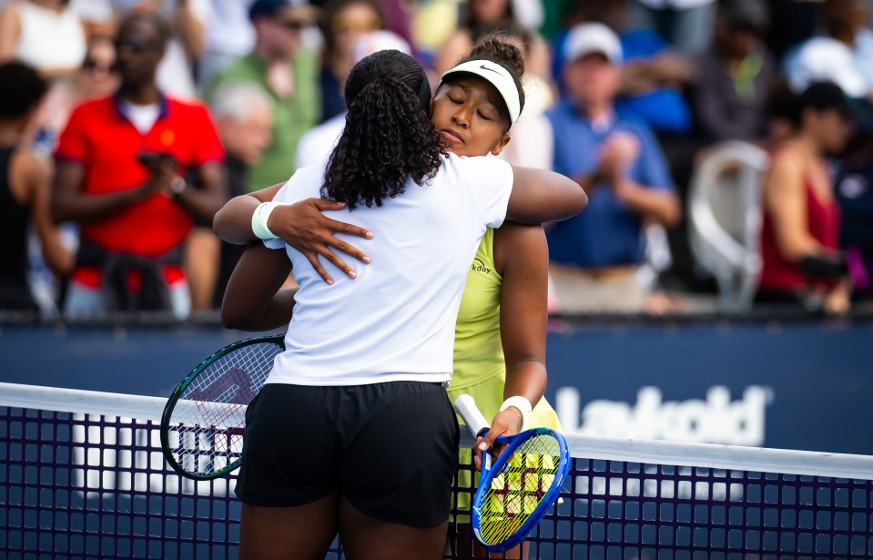 Osaka had to overcome wildcard Baptisite to reach the third round